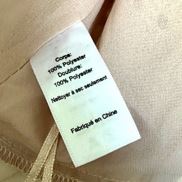 Astr Dusty Pink April Eyelet Ruffle Cold Shoulder Wrap Blouse Sz Large - Picture 8 of 16